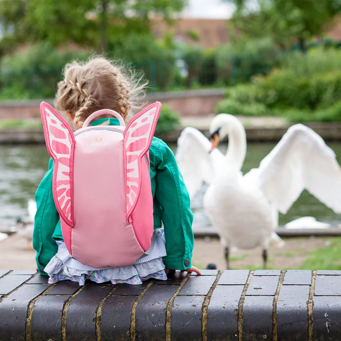Big Butterfly Kids Backpack - Image 4